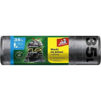 Obraz Sáčky na odpad Jan Niezbędny Flex & Strong 35L, 15 ks, 53x60 cm