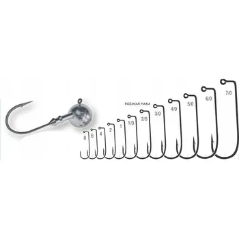 Rybářský háček KAMATSU JIGOVÁ HLAVIČKA EXTRA 2 - 7g 1 Ks