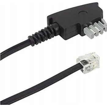 Síťový kabel KABEL PRO PŘIPOJENÍ TELEFONU TAE-N/RJ11 6 M SCHWAIGER