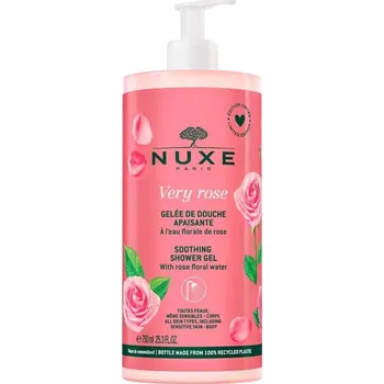 Sprchový gel NUXE Very Rose zklidňující sprchový gel 750 ml