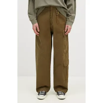 Pánské kalhoty Bavlněné kalhoty DARKPARK Jeffrey MTR36.FAP05.0061 zelená 87X, vel. 33