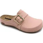 LEON 971 dámské pracovní pantofle růžová Velikost: 38