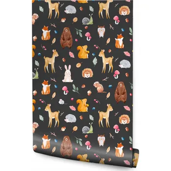 Tapeta Tapeta Pro Děti - Lesní Zvířátka /182804520