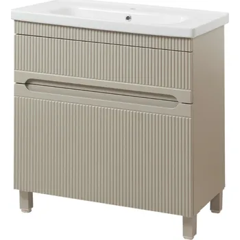 Koupelnový nábytek Lavedo Aria Mokko 65 koupelnová skříňka s umyvadlem