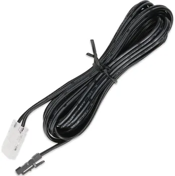 LED páska MCLED Připojovací konektor LED pásku šíře 8mm + kabel s 91505-MP konektorem (vidlice), 2m kabel AWG20/0,5mm², černý, 12-24V max. 3A