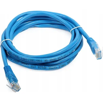 Síťový kabel Patchcord RJ45 8p8c UTP CAT6 modrý 2m