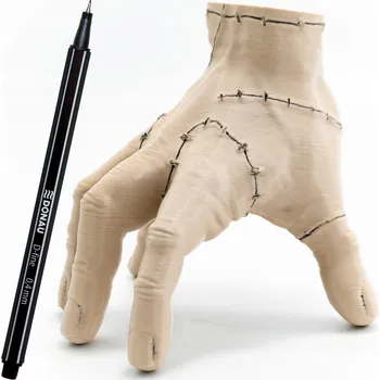 Figurka Ruka Thing z rodiny Addamsů ze seriálu WEDNESDAY Wednesday Addamsová - replika ruky