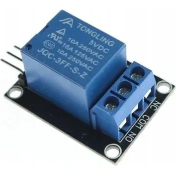 Reléový modul 1-kanálový 5V 10A Arduino AVR