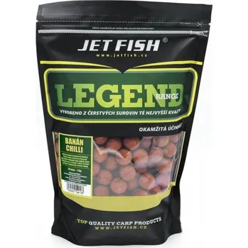 Boilies Legend Range boilie 1kg - 20mm : BANÁN / CHILLI