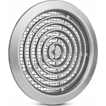 Větrací mřížka Ventilační mřížka Ventilační Awenta stříbrná