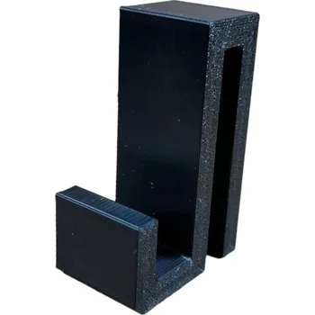 Věšák Háček bez vrtání Delospro černý