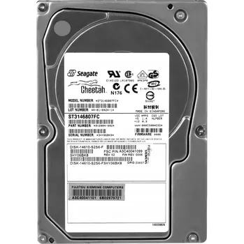 Interní pevný disk Fujitsu A3C40041099 146GB 3,5" SAS disk