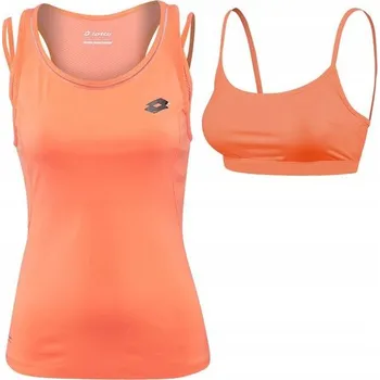 Dámské tričko TRIČKO LOTTO NIXIA III TANK DÁMSKÉ ORANŽOVÉ L