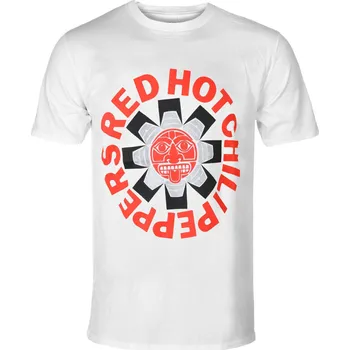 Pánské oblečení Tričko metal pánské Red Hot Chili Peppers - Aztec - ROCK OFF - RHCPTS03MW - XL