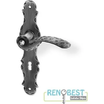 AC-T Dveřní kování KONSTANZ kované železo kl/koule Provedení: klika levá PZ/koule, Rozměr: 90 mm