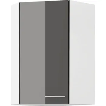 Kuchyňská skříňka Kuchyňská skříňka LARA šedá 60x60 GN-90 1F (45°)