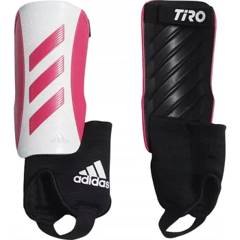 Fotbalový chránič Chrániče lýtek a kotníku adidas Tiro Match Junior vel. L bílé
