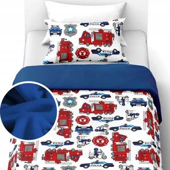 Povlečení IZOLOVANÉ Povlečení 90x120+1x40x60 FLEECE + BAVLNA Měkké Teplé Zimní Police