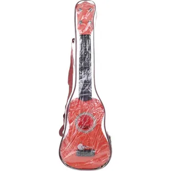 Hudební nástroj pro děti Kytara dětská klasická akustická 60cm v pouzdře s trsátkem (hudební nástroje)