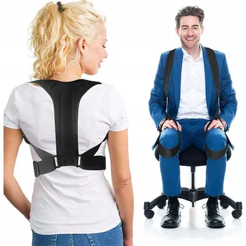 ORTOPEDICKÁ KOREKTOR DRŽENÍ TĚLA PRO VADY PÁTEŘE - ROVNÁ ZÁDA - VELIKOST M