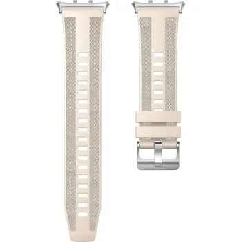 Příslušenství k chytrým hodinkám eses Silikonový řemínek pro Honor Watch 5 - Béžový