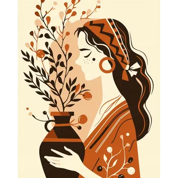 Plakát Plakát Příroda Vlastní Matky bez rámu 40 x 50 cm