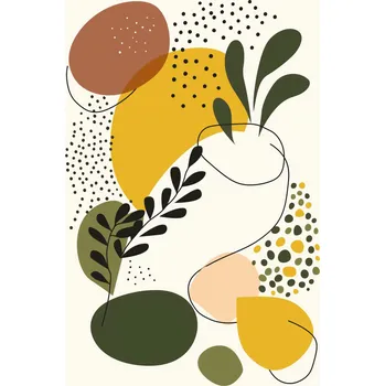 Plakát Plakát Botanické Impresie bez rámu 21 x 29,7 cm