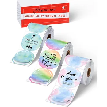 Samolepící etiketa Náhradní samolepící barevné štítky do tiskárny Phomemo M110, M120, M200, M220, M221