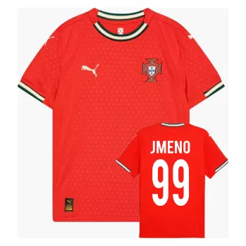 Fotbalový dres Puma Portogalsko s vlastní jménem Velikost: 152 (10-11 roky)
