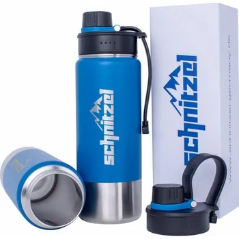 Termoska Schnitzel UJO nerezová termolahev 530ml blue