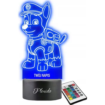 Lampička Plexido vícebarevná Noční lampa