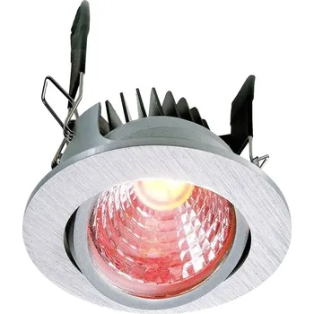 Bodové svítidlo Deko Light 565336 COB 68 LED vestavné svítidlo, třída F (A - G), pevně vestavěné LED, 8.50 W, stříbrná