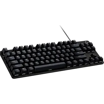 Klávesnice Logitech G413 TKL SE USB herní klávesnice německá, QWERTZ černá s podsvícením, odolné proti stříkající vodě