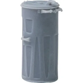 Popelnice Popelnice kovová 1:43 zavřená