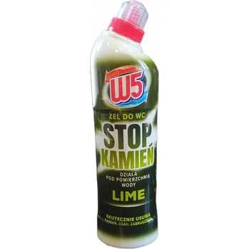 WC čistič W5 gel čištění WC 0,75 l