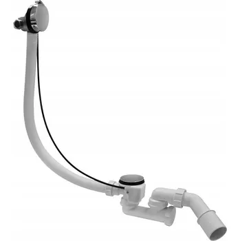 Sifon MCALPINE VANOVÝ SIFON S ODPADEM A PŘEPADEM, SADA 40/50