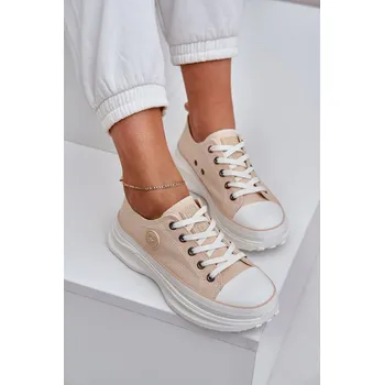 Dámské tenisky BIG STAR SHOES Dámské Tenisky Na Masivní Podešvi Big Star BIG STAR SHOES šedá 3258165