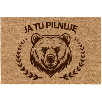 Rohožka Hotová kokosová rohožka do interiéru 40 x 60 cm