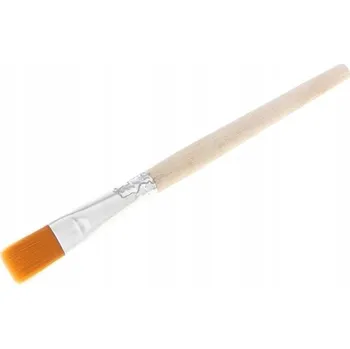 Kosmetický štětec ŠTĚTEC DŘEVĚNÝ KULATÝ MĚKKÝ NA ČIŠTĚNÍ ŠTĚTIN TEHCREBAL