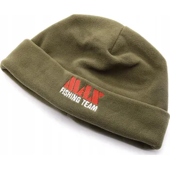 Čepice Zimní čepice MAX FISHING TEAM zelená vel. univerzální