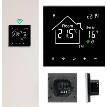 Termostat 3A TERMOSTAT POKOJOVÝ WIFI TUYA DIGITÁLNÍ REGULÁTOR