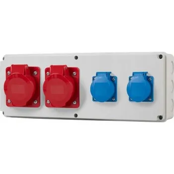 Rozvaděč F-ELEKTRO Stavební rozvaděč HORIZONTAL S 2x16/5, 2x230V