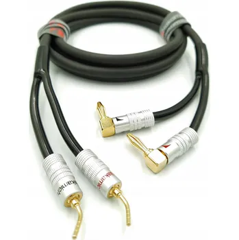 Audio kabel REPRODUKTOROVÝ KABEL NAKAMICHI 2x2,5 s banánky a jehlami 3,5 m