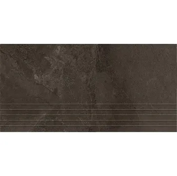 Obklad TUBADZIN Schodovka Tubadzin Grand Cave brown mat rektifikovaná 30x60 99256309