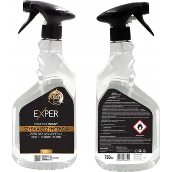 Dezinfekce Dezinfekční přípravek Expert tekutý 0,75l – dezinfekce povrchů, rukou a pokožky