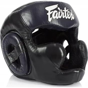 Helma na motorku Fairtex Boxerská helma HG13 Černá/Modrá L
