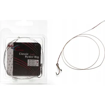 Rybářský háček Háčky zemní, splávkové, s návazcem, s otřepem Iron Claw Classic Ryder Rig 1 ks