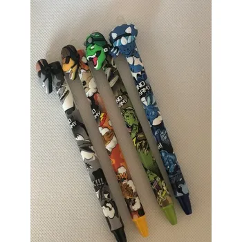 Gumovací pero NEBULO - Dino army mix