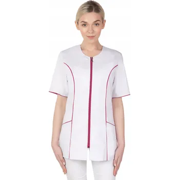 Podprsenka Dámská ochranná zástěra na zip s vícebarevným zdravotnickým sakem 173J vel. 52