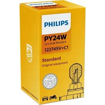 Žárovka Philips PY24W PGU20/4 12V 24W